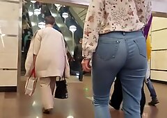 Fabulous homemade Big Butt, Blonde adult clip
