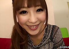 Japanese babe is getting sperm in her pussy