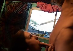 Her first blowjob for cam