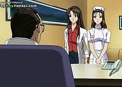 Menina hentai rapariga de uniforme foi amarrada e fodida