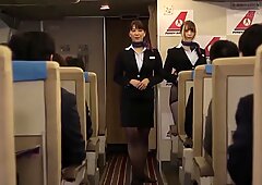 Hot Japanese Women Airline Hostesses Sexual Services To Business Men