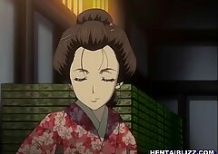 Mamalhuda japonesas hentai hot cutucando por gueto velho