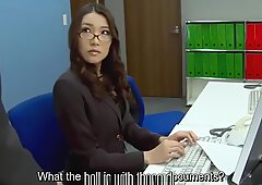 Subtitles - Boss fucked her japanese secretary Ibuki