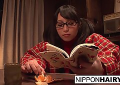 After Reading A Romance Novel, Curious Teen Fingers Her Pussy - NipponHairy